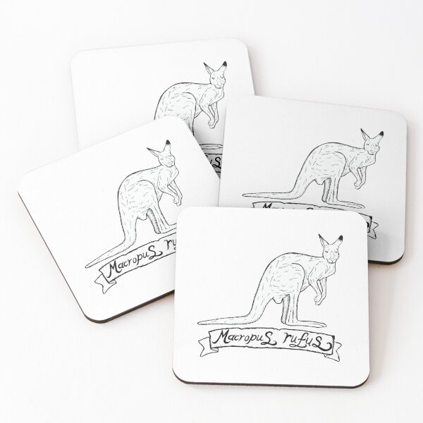 Item preview, Macropus rufus - Red Kangaroo designed and sold by bangart.