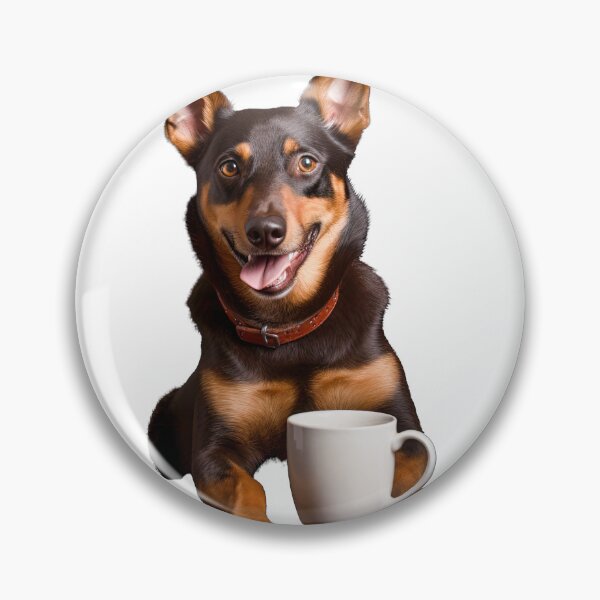 Item preview, Australian Kelpie Coffee for Caffeine Lovers designed and sold by ClawedCreations.
