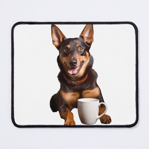 Item preview, Australian Kelpie Coffee for Caffeine Lovers designed and sold by ClawedCreations.