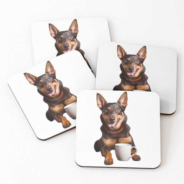 Item preview, Australian Kelpie Coffee for Caffeine Lovers designed and sold by ClawedCreations.