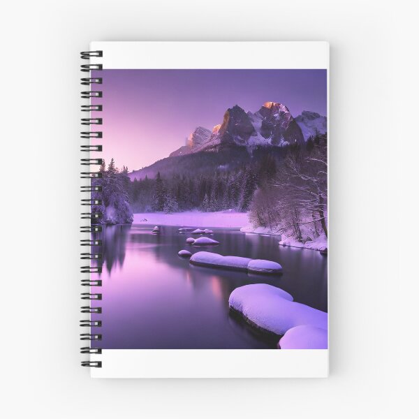 Item preview, Purple Mountain Scene designed and sold by SriGem.