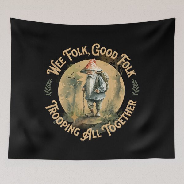 Item preview, Wee folk, Good Folk, Trooping All Together designed and sold by theforestfairy.