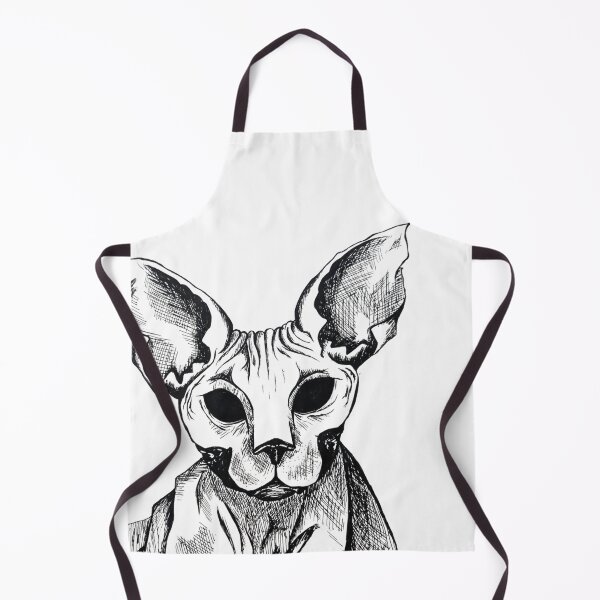 Item preview, Meowzebub Sphinx Cat Print designed and sold by BloodyCate.