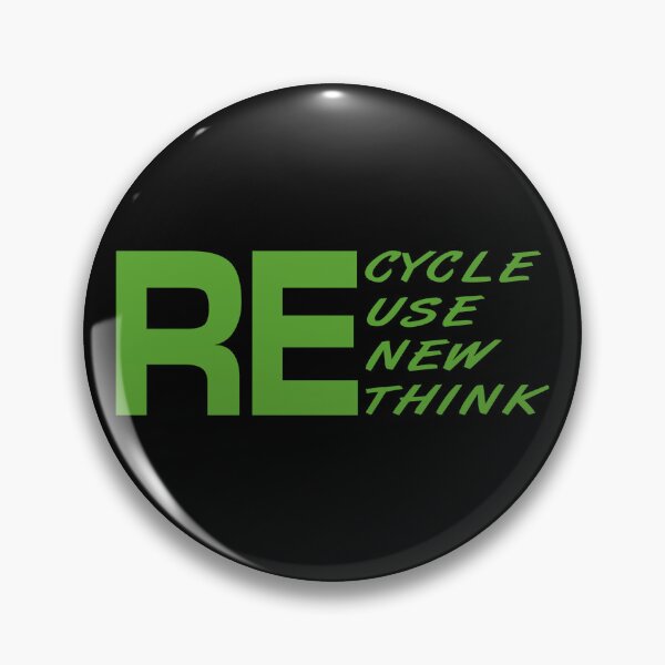 Item preview, Recycle, Reuse, Renew, Rethink designed and sold by BK-Fishing.