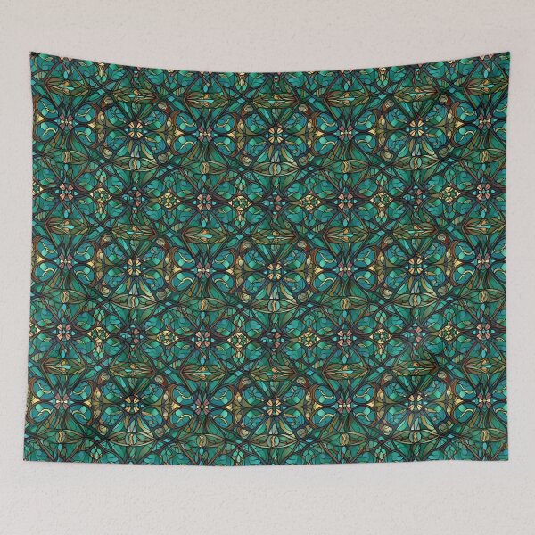 Item preview, Tiffany stain glass pattern B designed and sold by Swags.