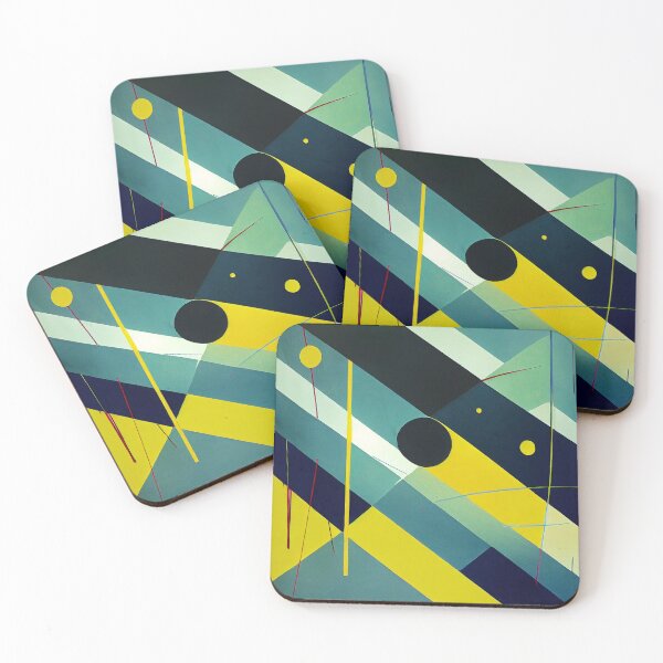 Item preview, Abstract lines and bars with few dots designed and sold by knuppify.