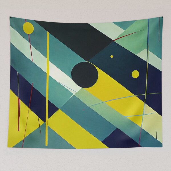 Item preview, Abstract lines and bars with few dots designed and sold by knuppify.