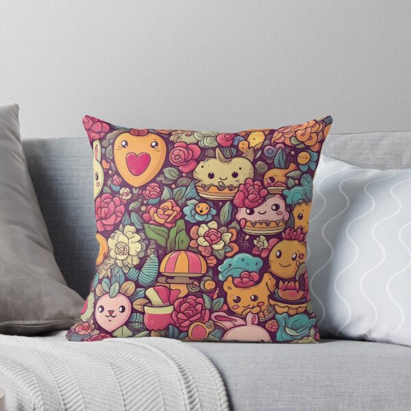 Item preview, Kawaii Seamless Pattern designed and sold by duke818.