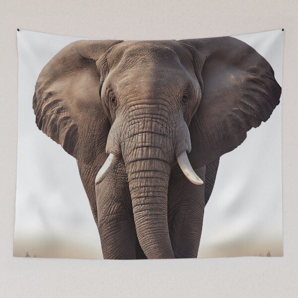 Item preview, African Elephant front designed and sold by Ingama-Designs.