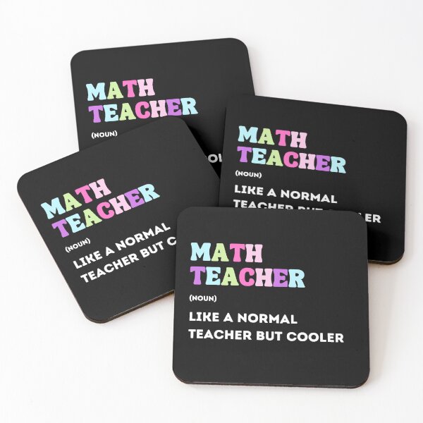 Item preview, Math Teacher Cooler Teacher  | Lowest Price on Site designed and sold by The Plain Color Shop.