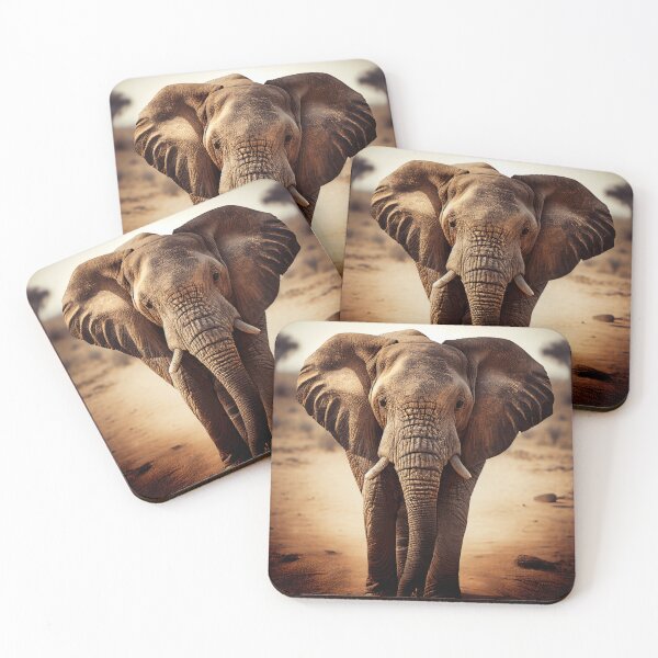 Item preview, African Elephant sunset designed and sold by Ingama-Designs.