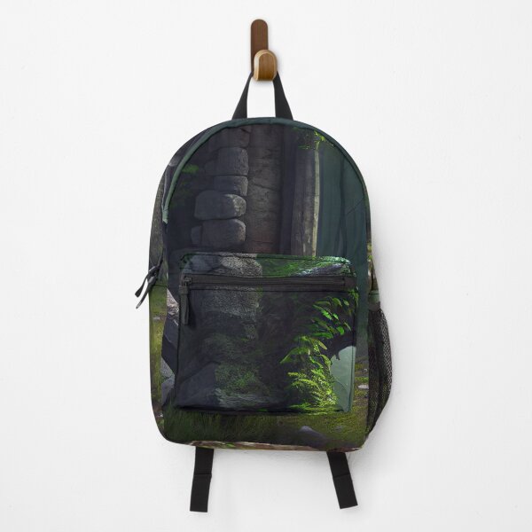 Artikelvorschau, Mystical Forest Ruins Arch Print entworfen und verkauft von FireScreen.