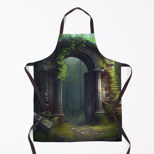 Artikelvorschau, Mystical Forest Ruins Arch Print entworfen und verkauft von FireScreen.