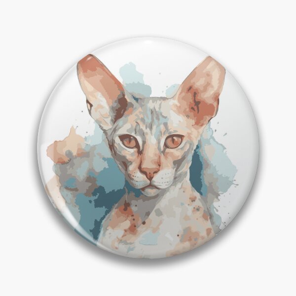 Item preview, Cornish Rex Portrait with Pastel Background designed and sold by Cody Bertasso.