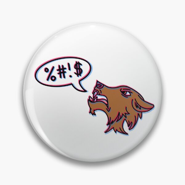 Item preview, Swear Wolf designed and sold by JBlossomArt.
