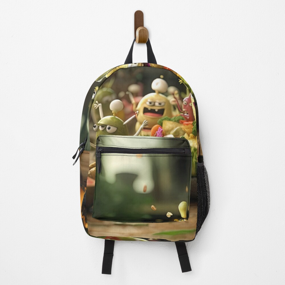 Vista previa del artículo con la obra «Mochila», diseñado y vendido por FireScreen.