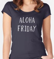 Aloha Friday Women's Fitted Scoop T-Shirt