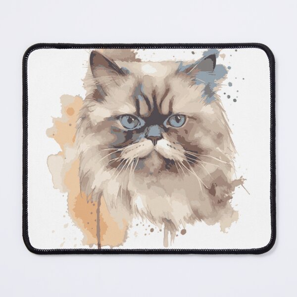 Item preview, Himalayan Cat Portrait with Pastel background designed and sold by Cody Bertasso.