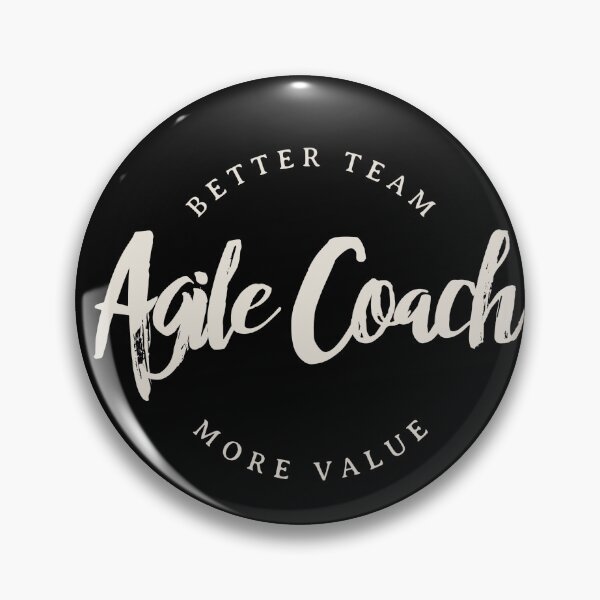 Item preview, Agile Coach: BETTER TEAM - MORE VALUE designed and sold by MurmuringShop.