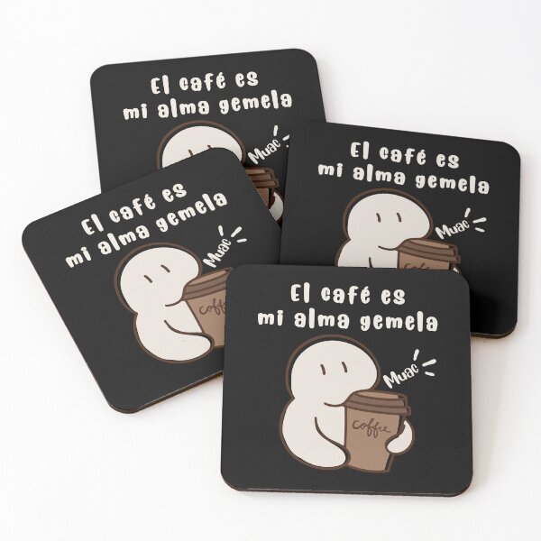 Item preview, El Café Es Mi Alma Gemela designed and sold by Cafe-Color.