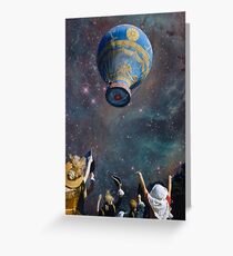 UP.UP.AND AWAY. Greeting Card