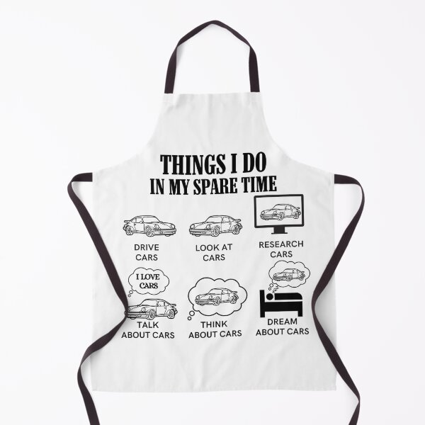 Item preview, Things I Do In My Spare Time Funny Car Enthusiast Car Lover designed and sold by SaritasShop.