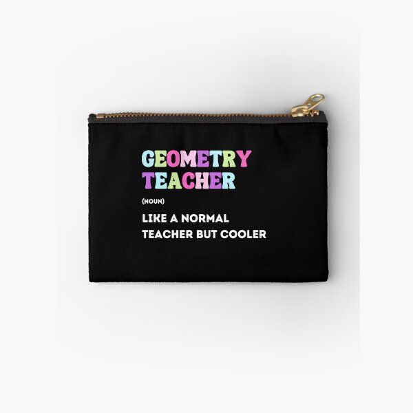 Item preview, Geometry Teacher Cooler Teacher  | Lowest Price on Site designed and sold by The Plain Color Shop.