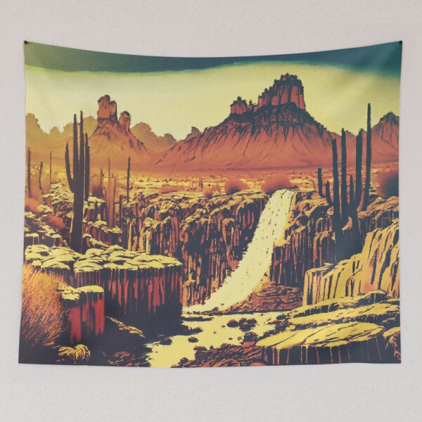 Item preview, A long Trek through Manama - Nature Landscape designed and sold by Kijiermono.