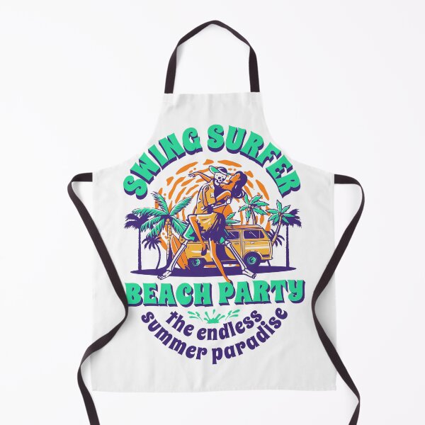 Item preview, Swing Surfer - Beach Party T-Shirt Design designed and sold by Tee Express.