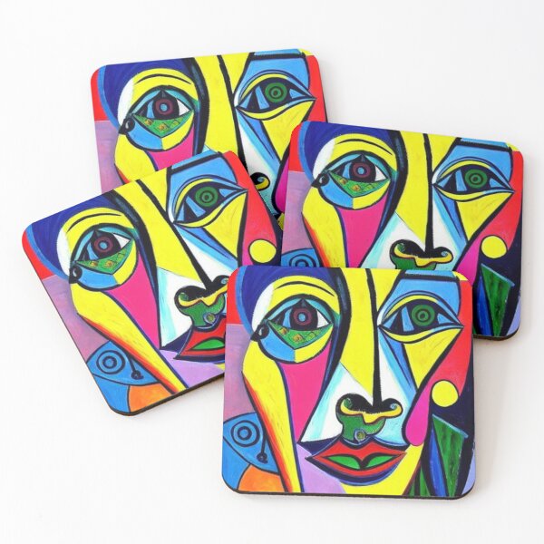 Item preview, Self Love and Empowerment Rainbow Face Pop Art designed and sold by Dianne Mead.