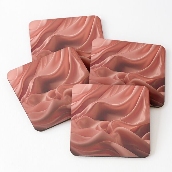 Item preview,  Pink Beige Silk Fabric Print designed and sold by FireScreen.