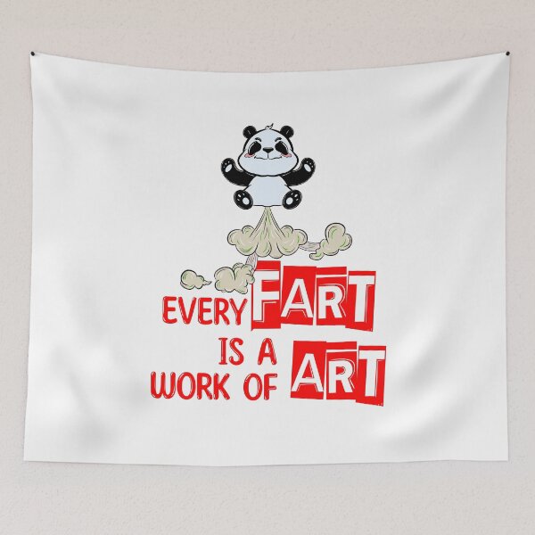 Item preview, Every fart is a work of art designed and sold by bennikaufmann.