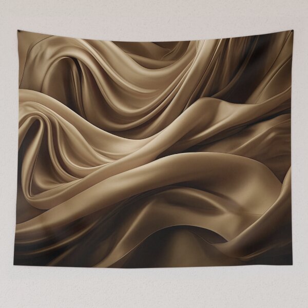 Item preview, Golden Silk Fabric Print designed and sold by FireScreen.