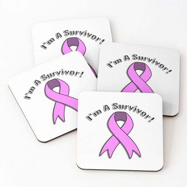 Item preview, I'm A Survivor! Cancer Awareness Ribbon designed and sold by RiahWills.