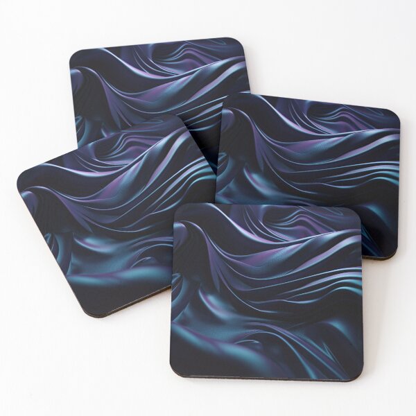 Item preview, Dark Blue Silk Fabric Print designed and sold by FireScreen.