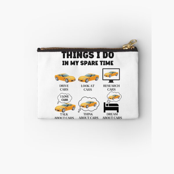 Item preview, Things I Do In My Spare Time Funny Car Enthusiast Car Lover  designed and sold by SaritasShop.