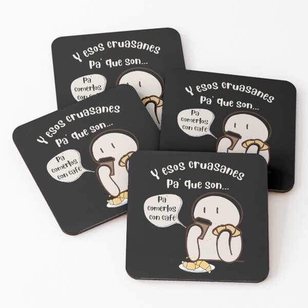 Item preview, Y Esos Cruasanes pa Que Son? designed and sold by Cafe-Color.