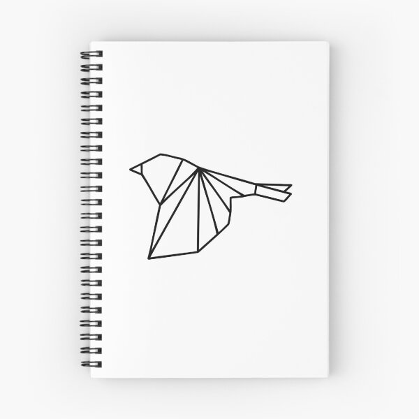 Item preview, Origami Bird - Black designed and sold by SimpleWorksSK.