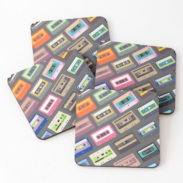 Item preview, Color Cassette Tape Pattern designed and sold by SwejdDesign.