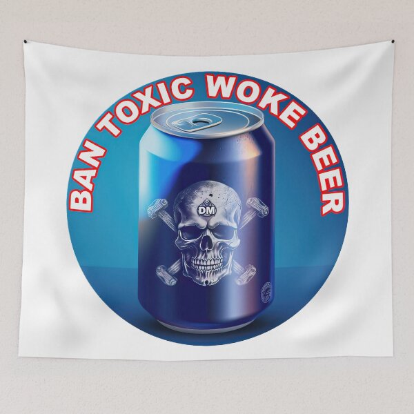 Item preview, Ban Toxic Woke Beer designed and sold by duke818.