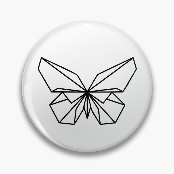 Item preview, Origami Butterfly - Black designed and sold by SimpleWorksSK.