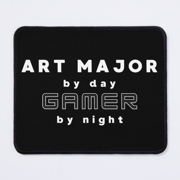 Item preview, Art Major by Day Gamer by Night | Lowest Price on Site designed and sold by The Plain Color Shop.