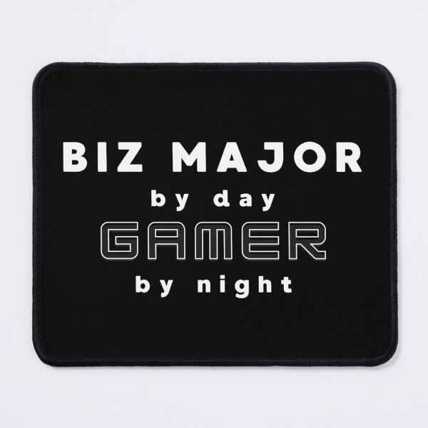 Item preview, Biz Major by Day Gamer by Night  | Lowest Price on Site designed and sold by The Plain Color Shop.