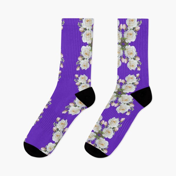 Item preview, Blue background Watercolor beautiful flower patterns design designed and sold by GURUMAD.