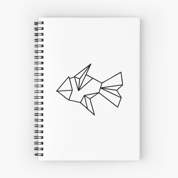 Artikelvorschau, Origami Goldfish - Black entworfen und verkauft von SimpleWorksSK.