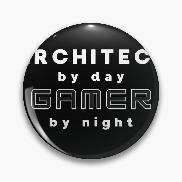 Item preview, Architect by Day Gamer by Night  | Lowest Price on Site designed and sold by The Plain Color Shop.