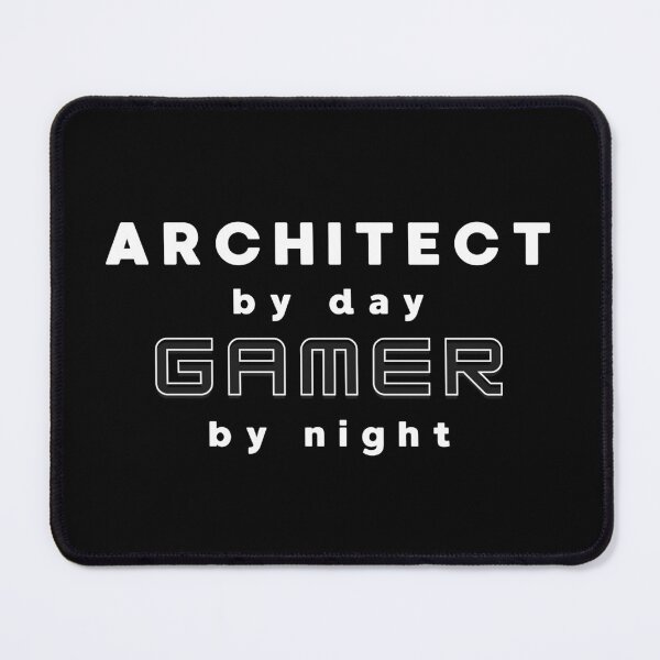 Item preview, Architect by Day Gamer by Night  | Lowest Price on Site designed and sold by The Plain Color Shop.