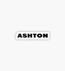 Name Ashton / Inspired by The Color of Money Sticker