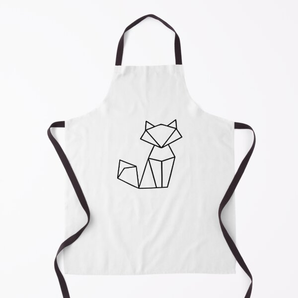 Item preview, Origami Fox - Black designed and sold by SimpleWorksSK.