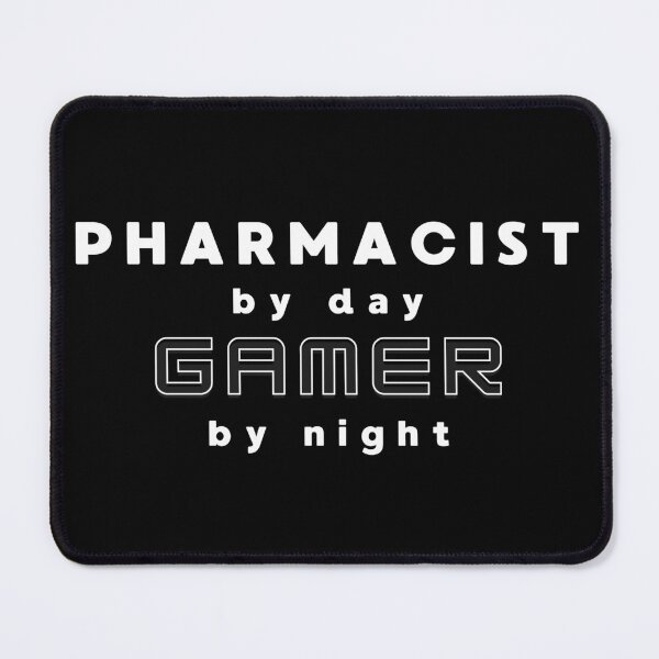 Item preview, Pharmacist by Day Gamer by Night | Lowest Price on Site designed and sold by The Plain Color Shop.